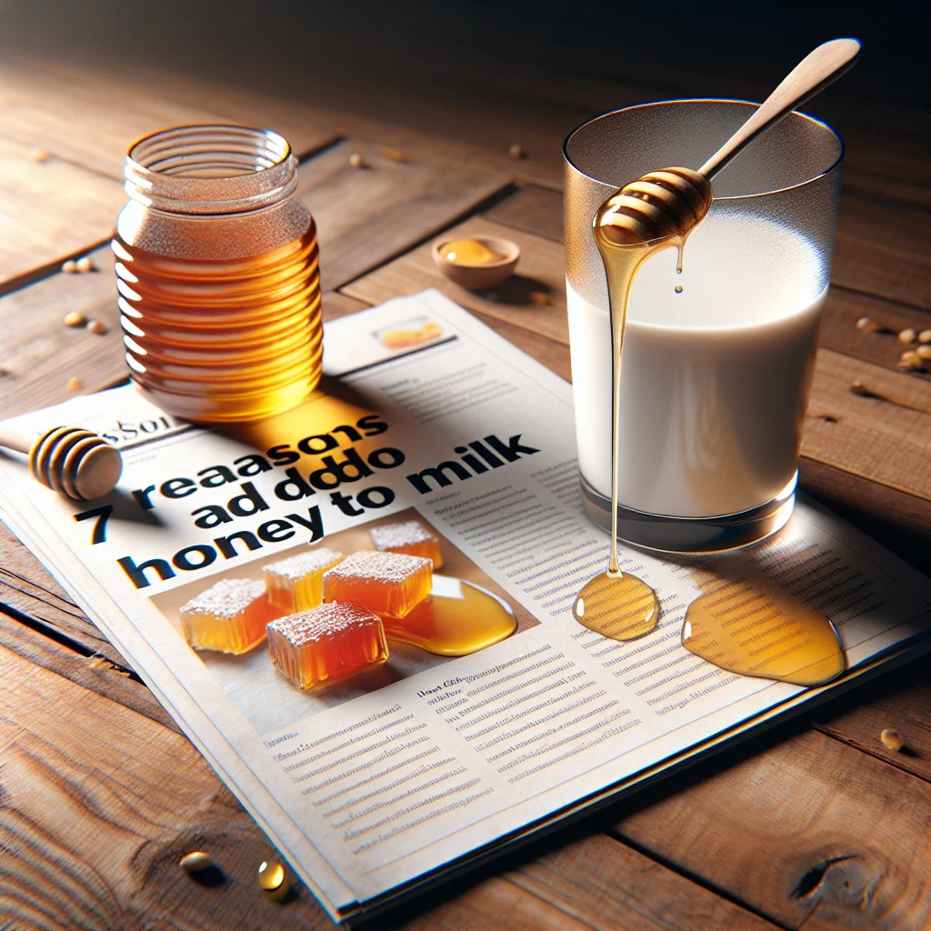 7 razões para adicionar mel ao leite
