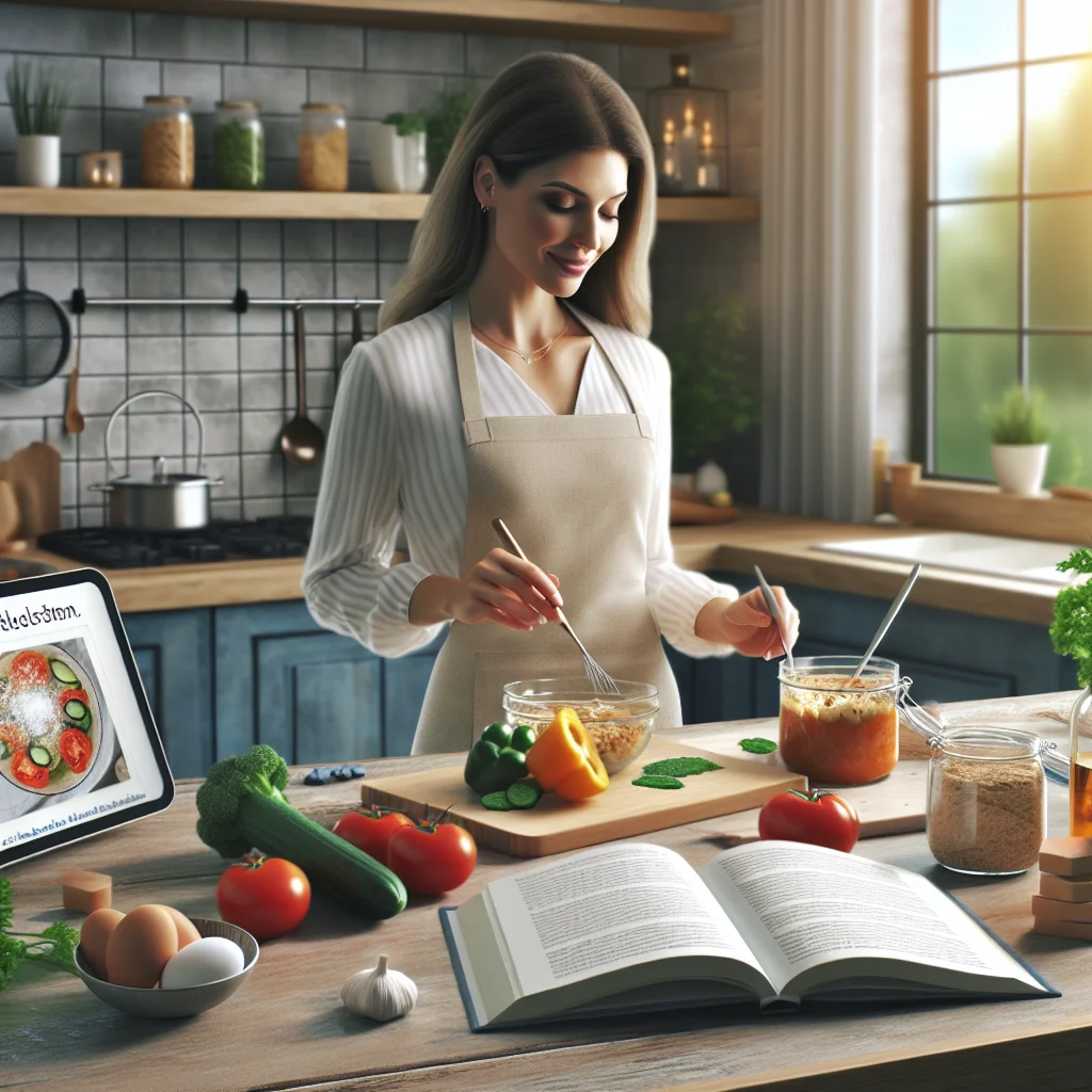 Autocuidado na cozinha: aprenda a criar receitas saborosas e saudáveis para nutrir o corpo e alma!