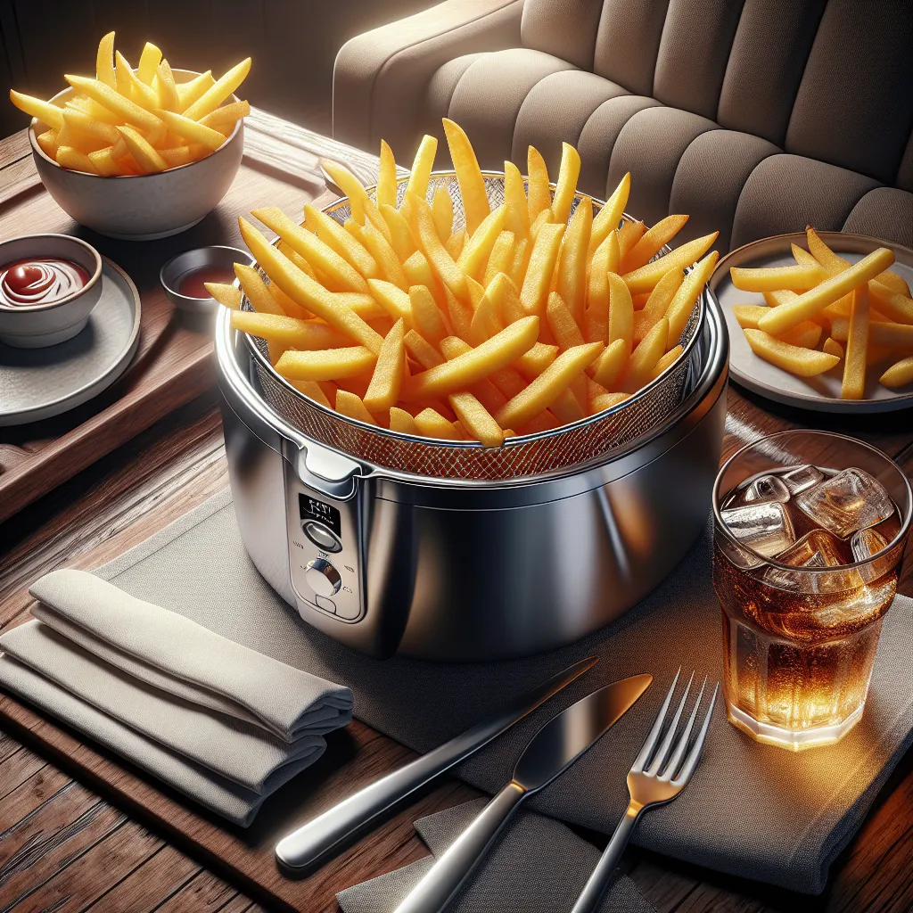 Batata Frita Crocante na Airfryer: Sem Óleo e Irresistível!