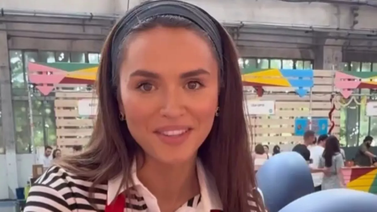 Beleza e gastronomia: ex miss frança diane leyre brilha no festival de comida de rua em lyon