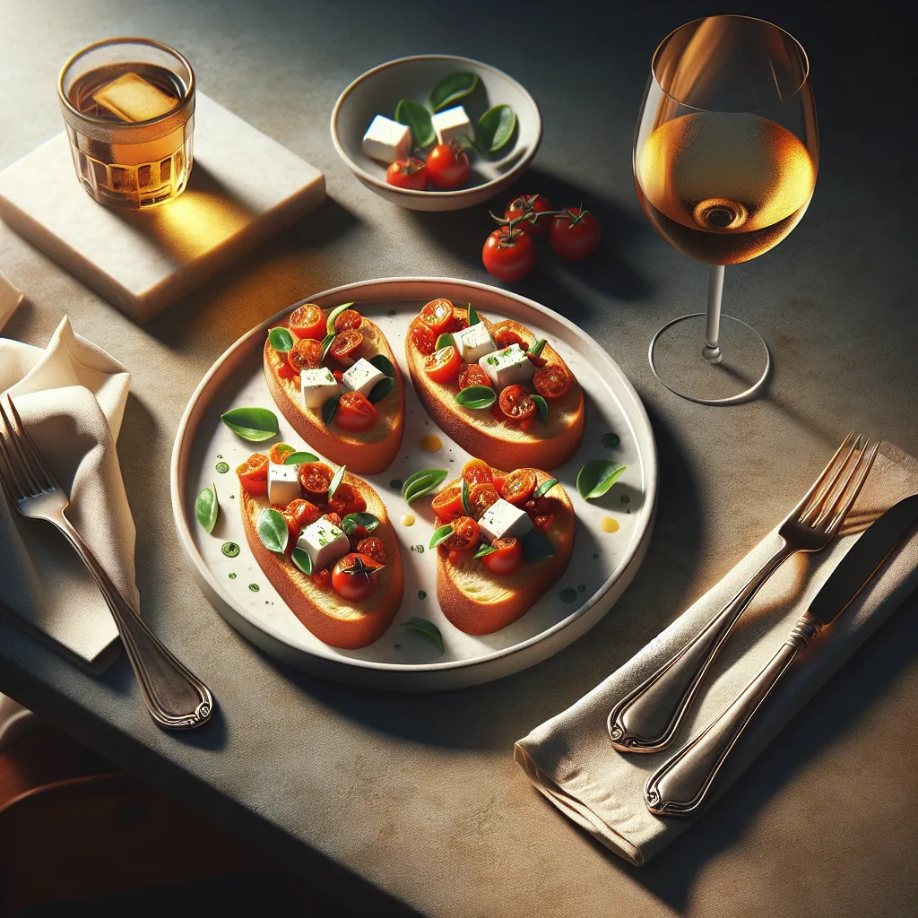 Bruschetta Clássica à Italiana