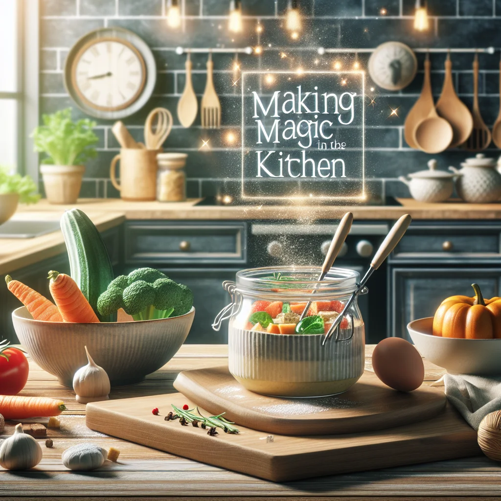 Criando magia na cozinha: receitas saudáveis e fáceis