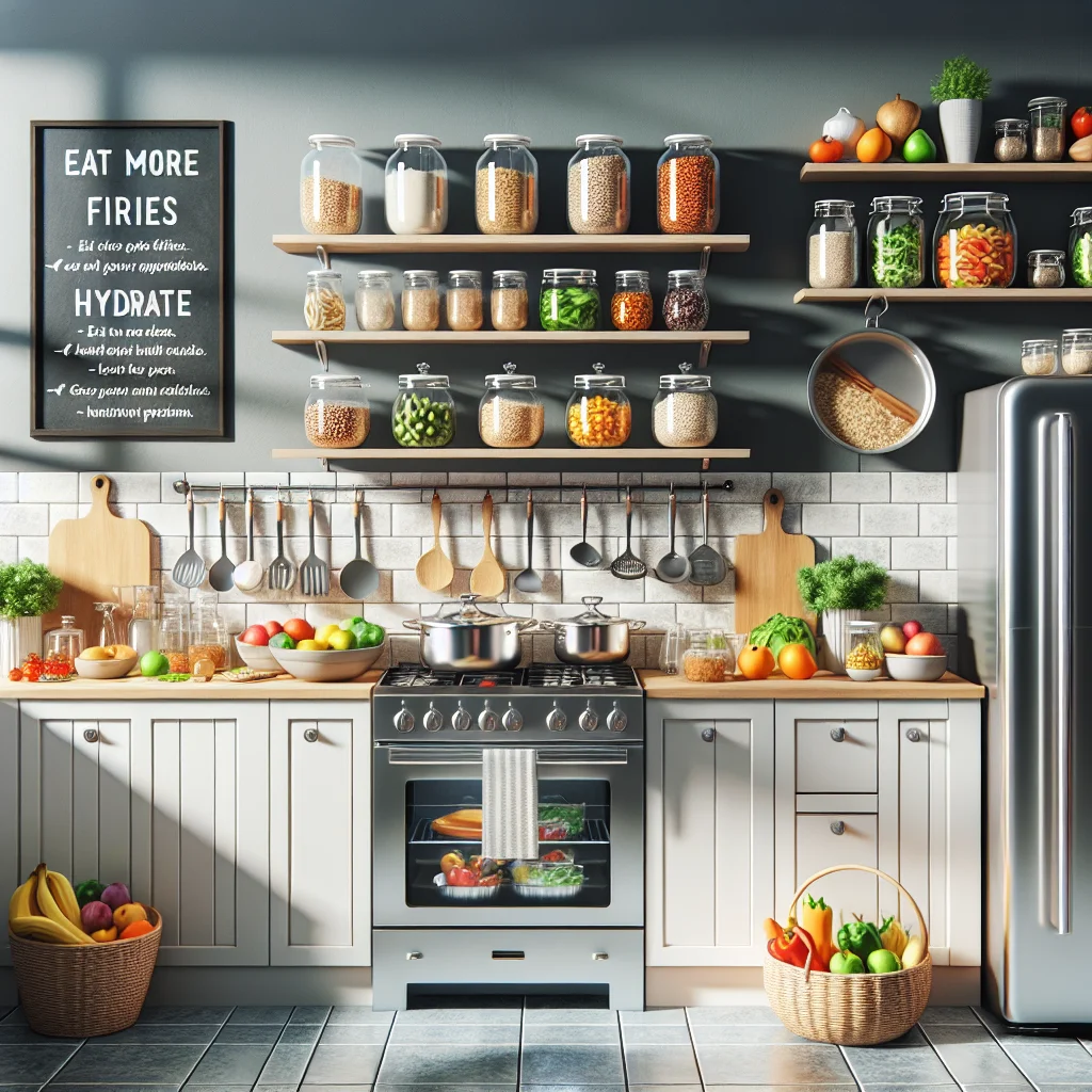 Dicas simples para uma cozinha saudável