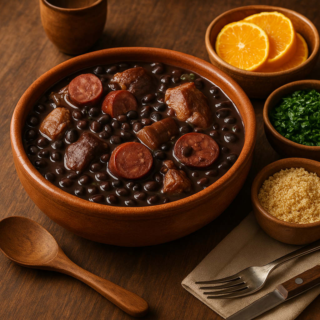 Feijoada brasileira completa: um clássico redefinido