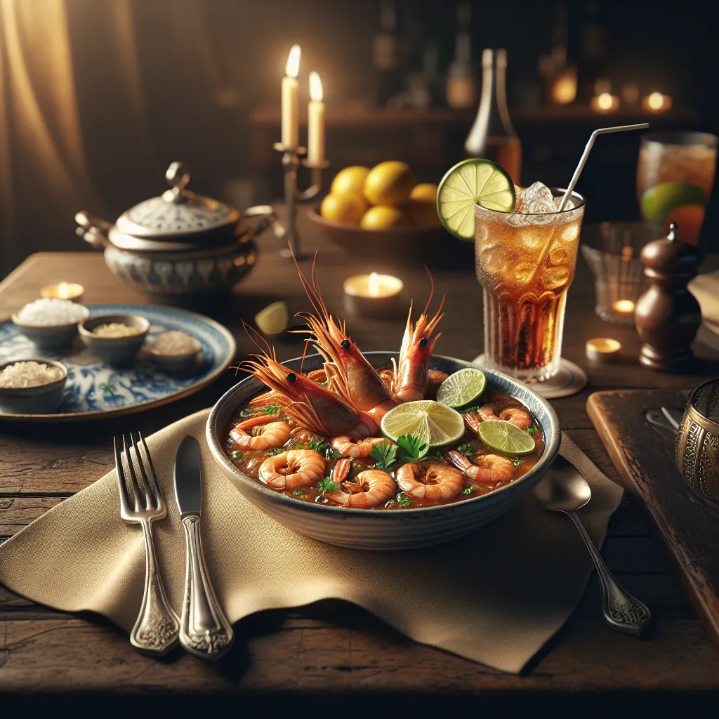 **Moqueca de Robalo com Camarão à Moda Baiana**