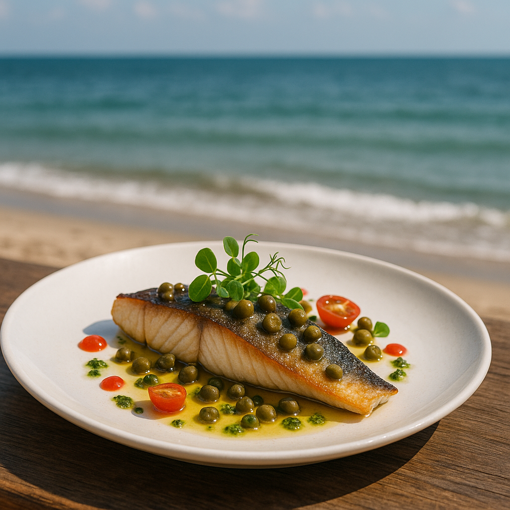 Receita de anchova ao molho de alcaparras