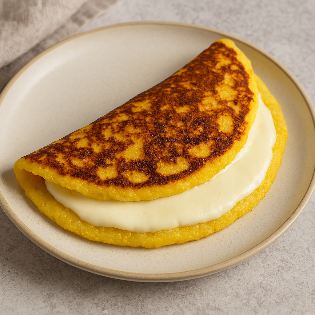 Receita de cachapa venezuelana tradicional