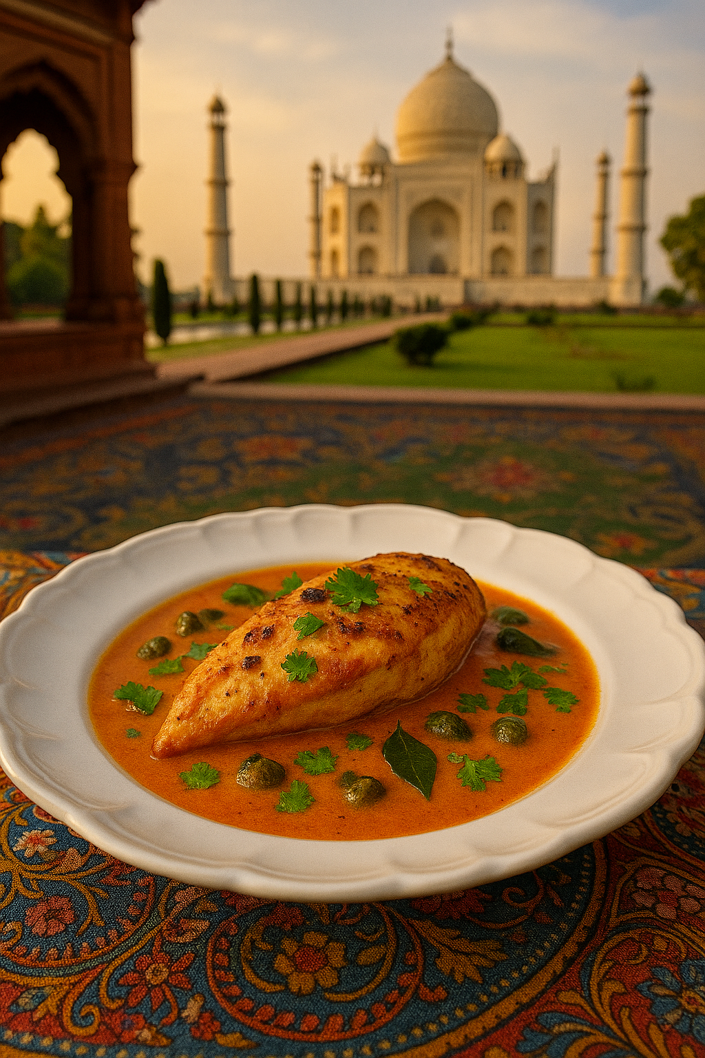 Receita de chicken curry indiano: murgh makhani