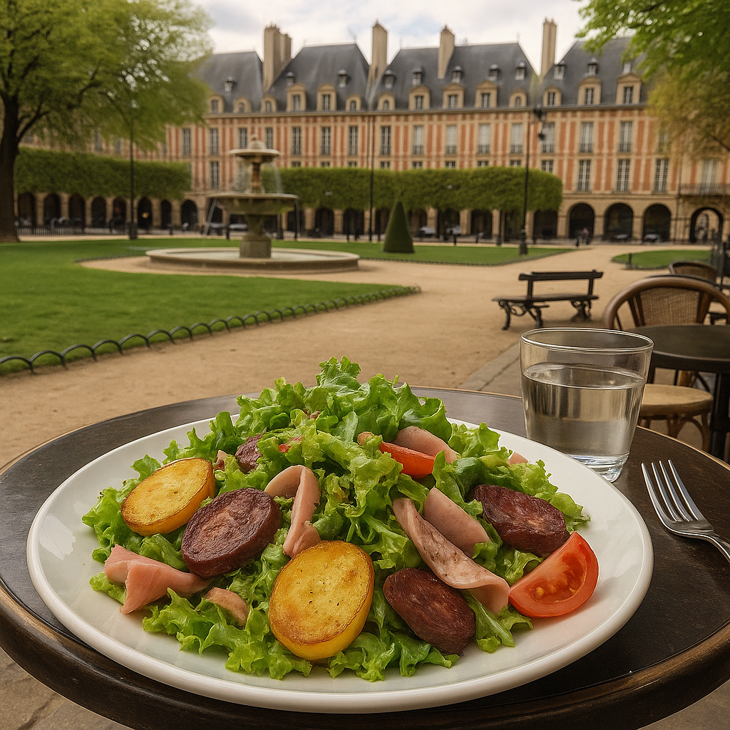 Receita de salada parisiense