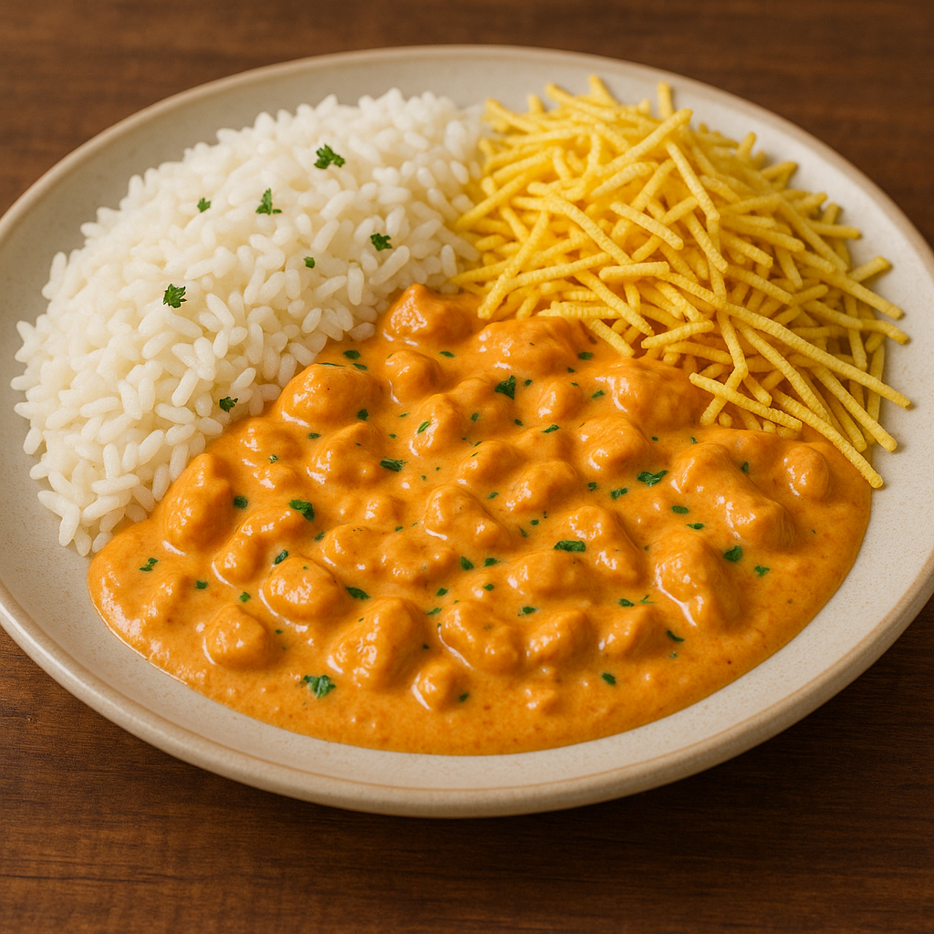 Receita de strogonoff de frango