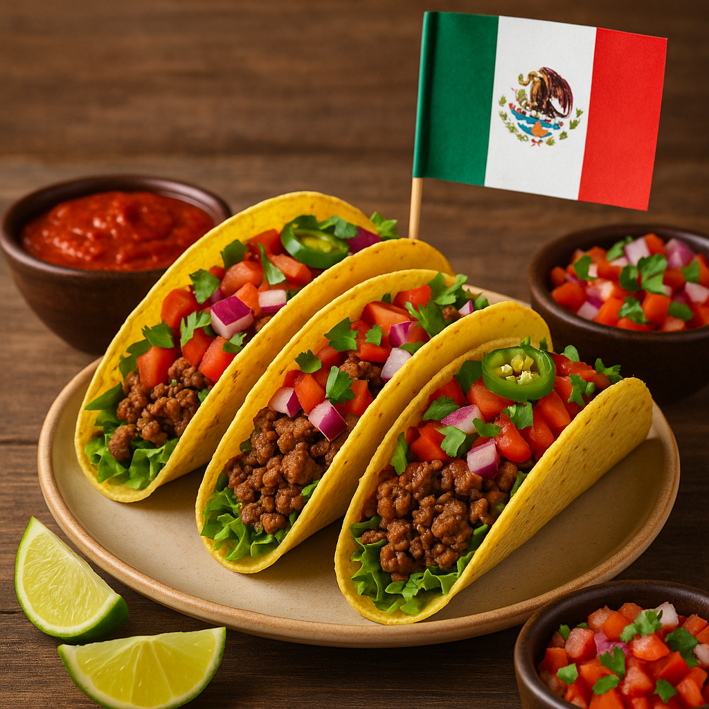 Receita mexicana: tacos autênticos